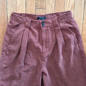 Madewell Corduroy Trousers